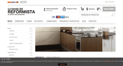 Desktop Screenshot of latiendadelreformista.com