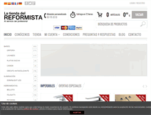 Tablet Screenshot of latiendadelreformista.com